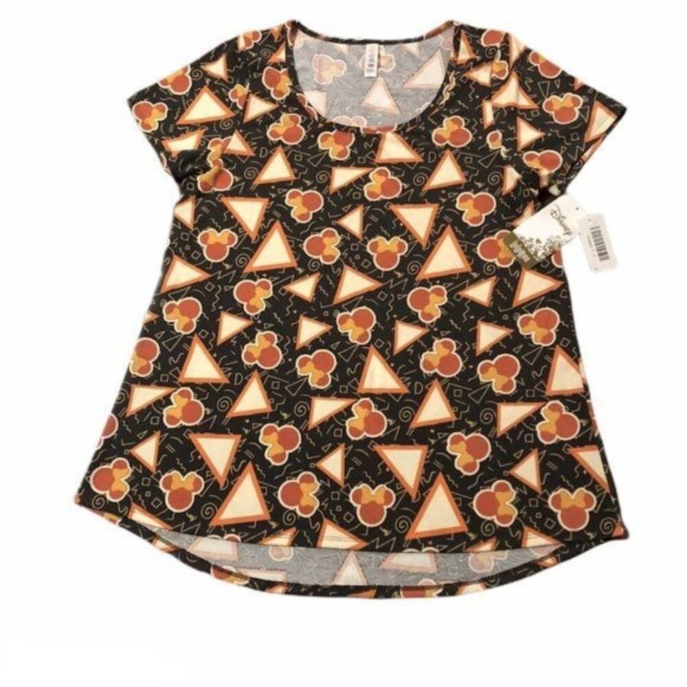 Disney Womens Minnie Mouse Printed Top Lularoe L